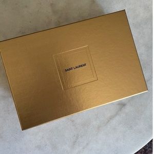 Saint Laurent Gold Gift Box